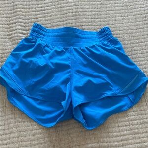 Lululemon Athletica Vibrant Blue Athletic Shorts